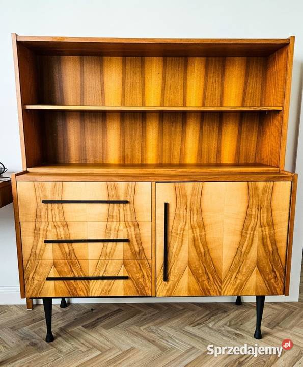 Witryna z PRL art deco vintage Warszawa