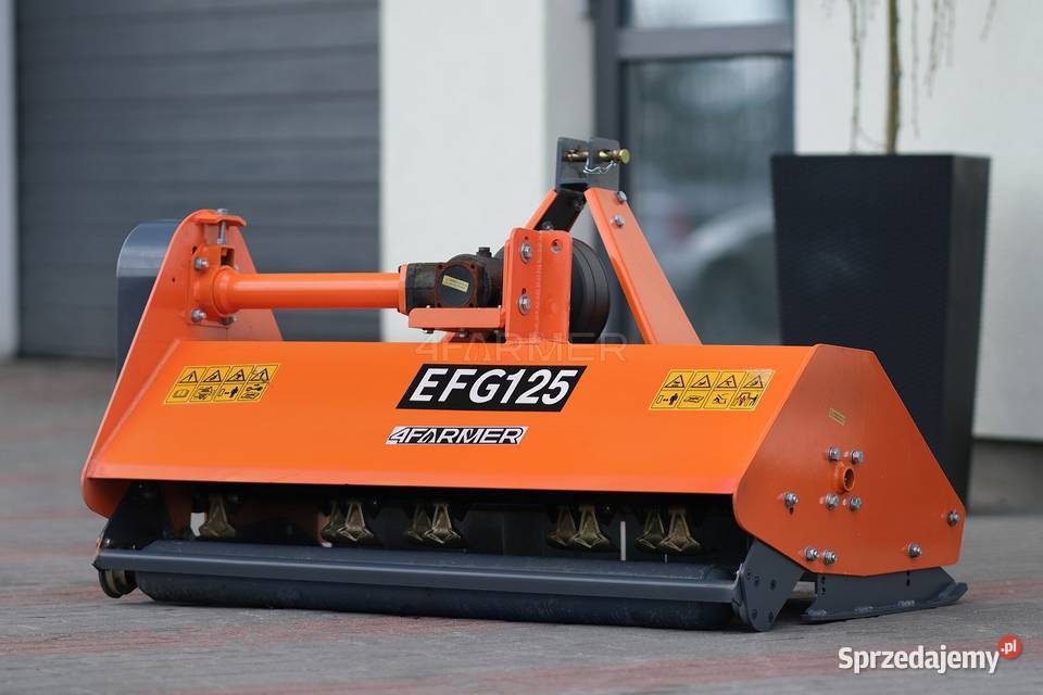 Kosiarka bijakowa EFG 115 4FARMER pomarańczowa Rolnictwo Tajęcina