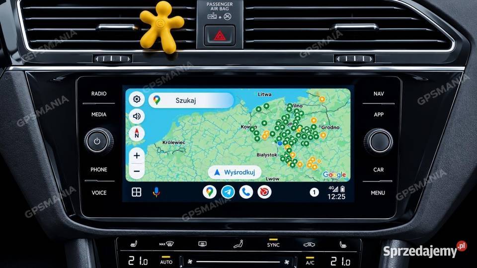 Volkswagen MIB 3 MOI3 VWMQB aktualizacja Map Aleksandrów Łódzki