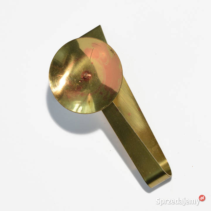 Mosiężny świecznik Belgia lata 70 Warszawa