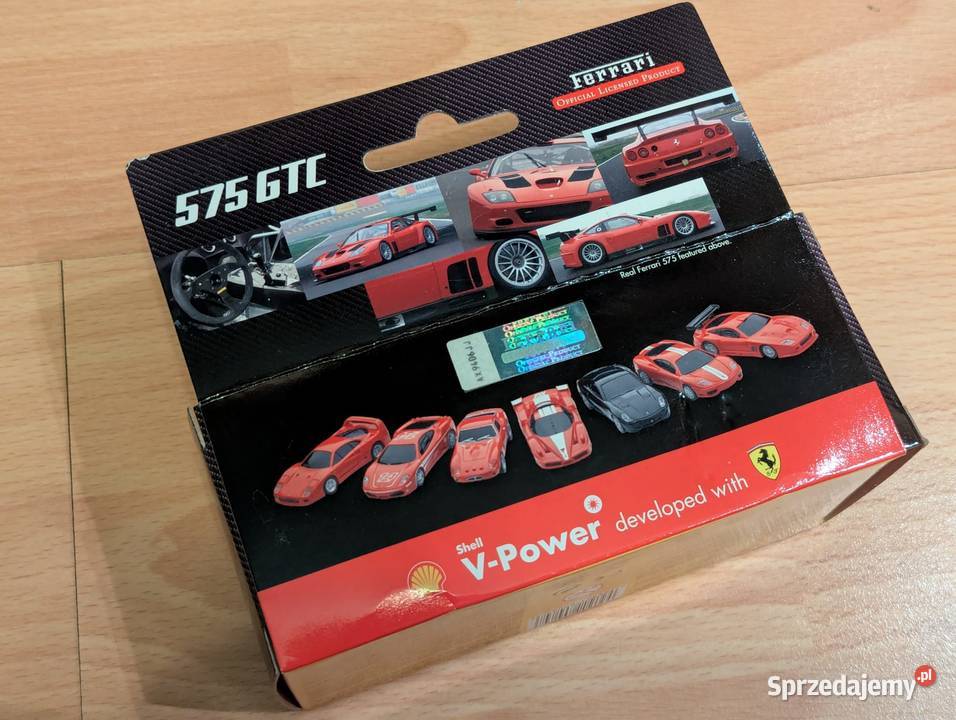 Ferrari 575 GTC Shell 138 Model z dźwiękiem pomorskie Gdynia