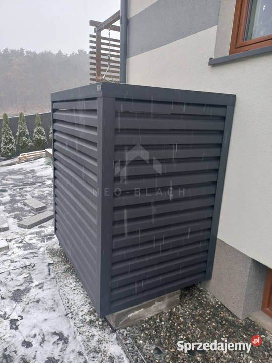 Osłona pompy ciepła 80x50x180 antracyt NB271 Kalisz