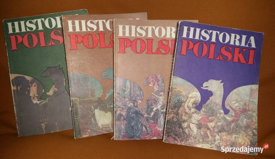 Historia Polski 4tomowa Gierowski Wyrozumski historia, archeologia Łódź sprzedam