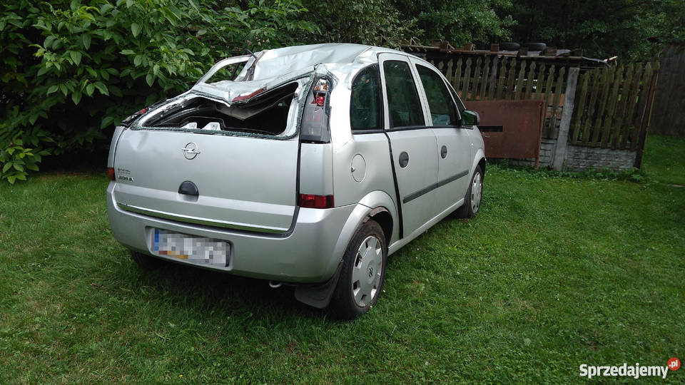 Opel Meriva 14 benzyna wypadku małopolskie Wolbrom