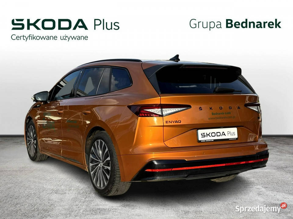 koda Enyaq Bezwypadkowy Salon Polska Serwis ASO asystent pasa ruchu