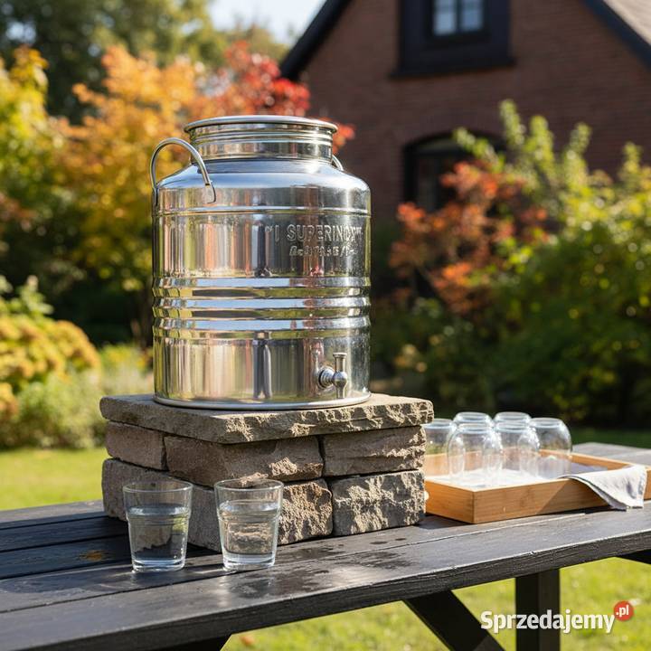 Beczułka beczka ze stali nierdzewnej inox śląskie Siemianowice Śląskie sprzedam