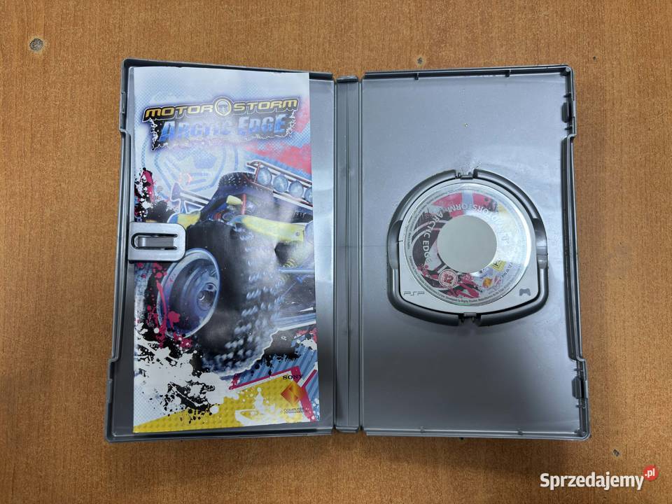 MotorStorm Arctic Edge PSP Platinum Polska Gry na konsole warmińsko-mazurskie Elbląg