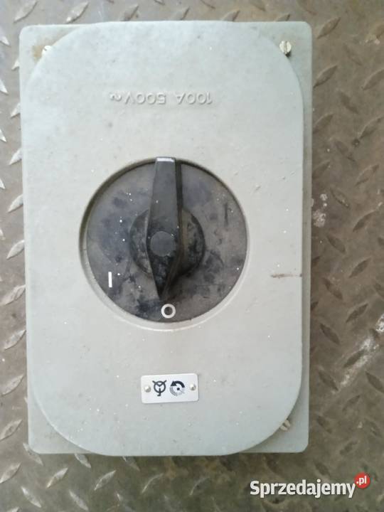 wyłącznik przełącznik mocny elektryczny 100 A i Bryski