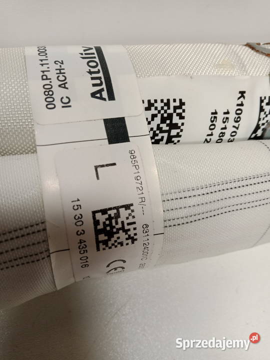 RENAULT TALISMAN KURTYNA POWIETRZNA PRAWA sprzedam