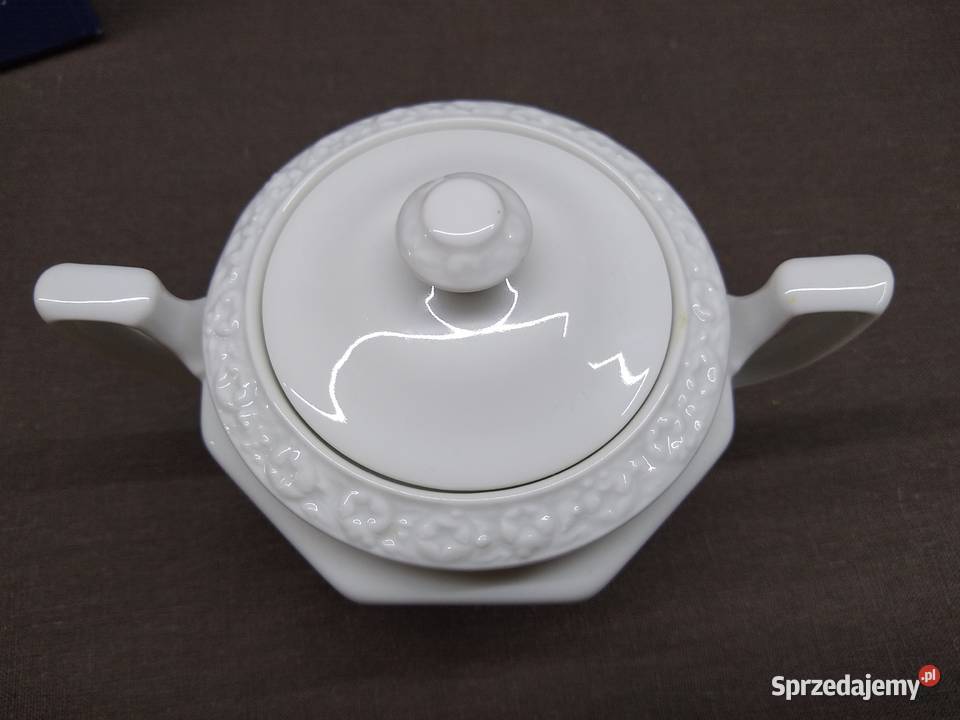 Cukiernica Rosenthal Biała Maria Germany Maria Porcelana i szkło Kalisz