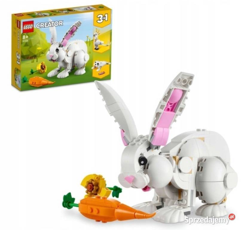 LEGO Creator 3w1 Biały królik 31133 śląskie Katowice sprzedam