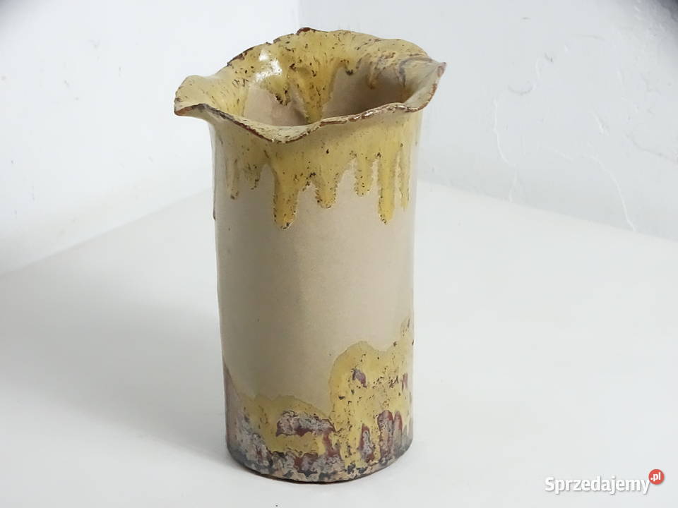 Unikatowy wazon ceramiczny handmade Studio Biłgoraj