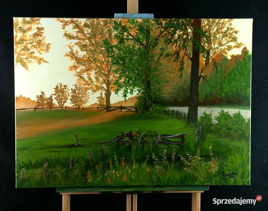 Obraz akryl malowany ręcznie 50x70