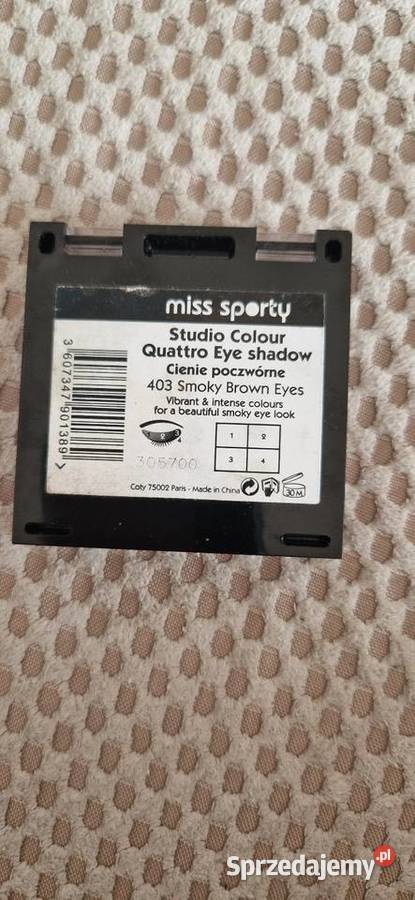 Cienie do powiek miss sporty 403 smoky Brown
