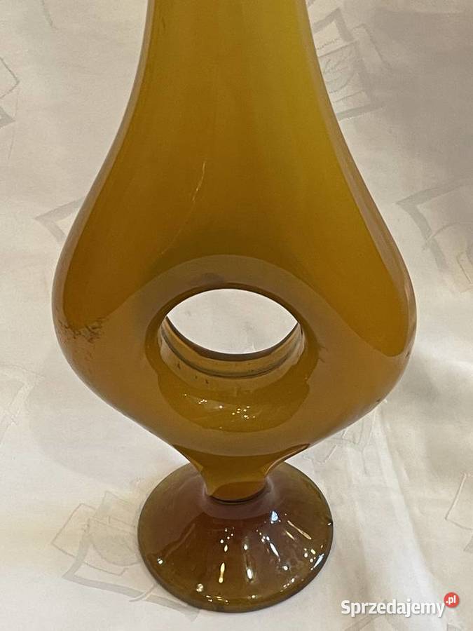 Wazon KIS z PRL szkło artystyczne Kraków sprzedam