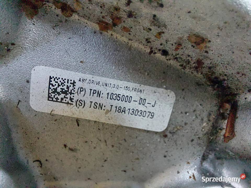 Tesla Model S LIFT silnik elektryczny napęd osobowe