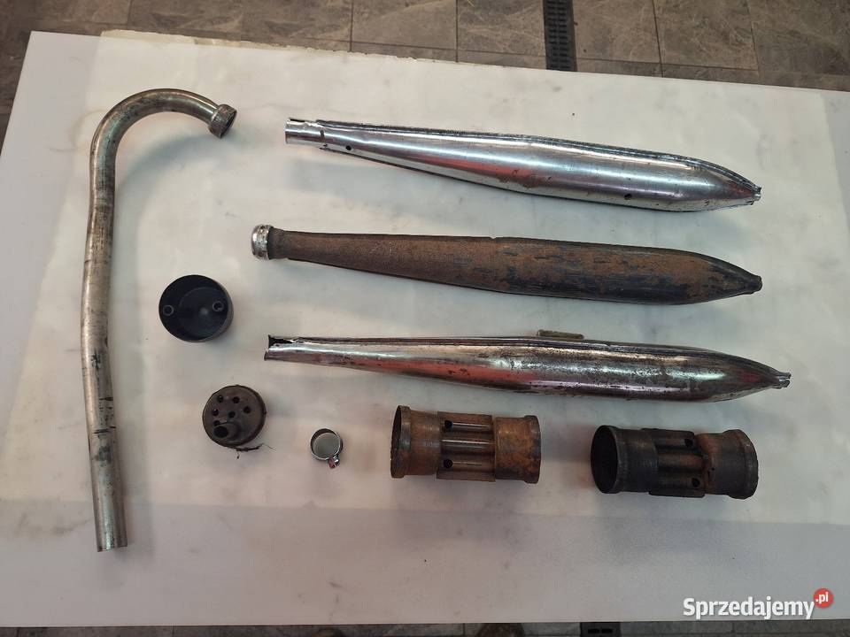 Tłumik kolanko wydech komar romet motorynka ogar podkarpackie Strzyżów sprzedam