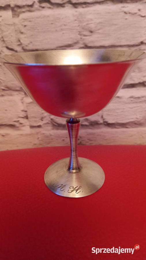 Kieliszkipucharki na tacy lata 4050 Warszawa