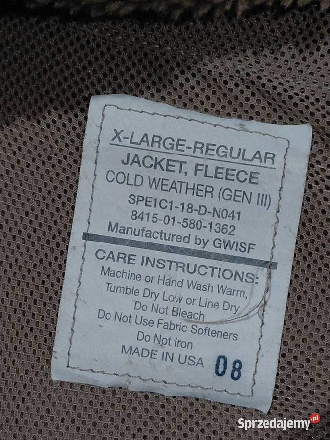 Polar POLARTEC coyote X Large Regular Kolekcje Wrocław sprzedam