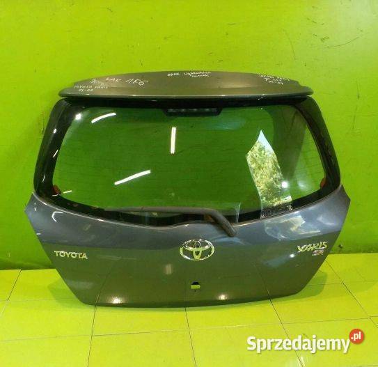 Tylna klapa Toyota Yaris II SR TS kolor 1F6 Chmielnik