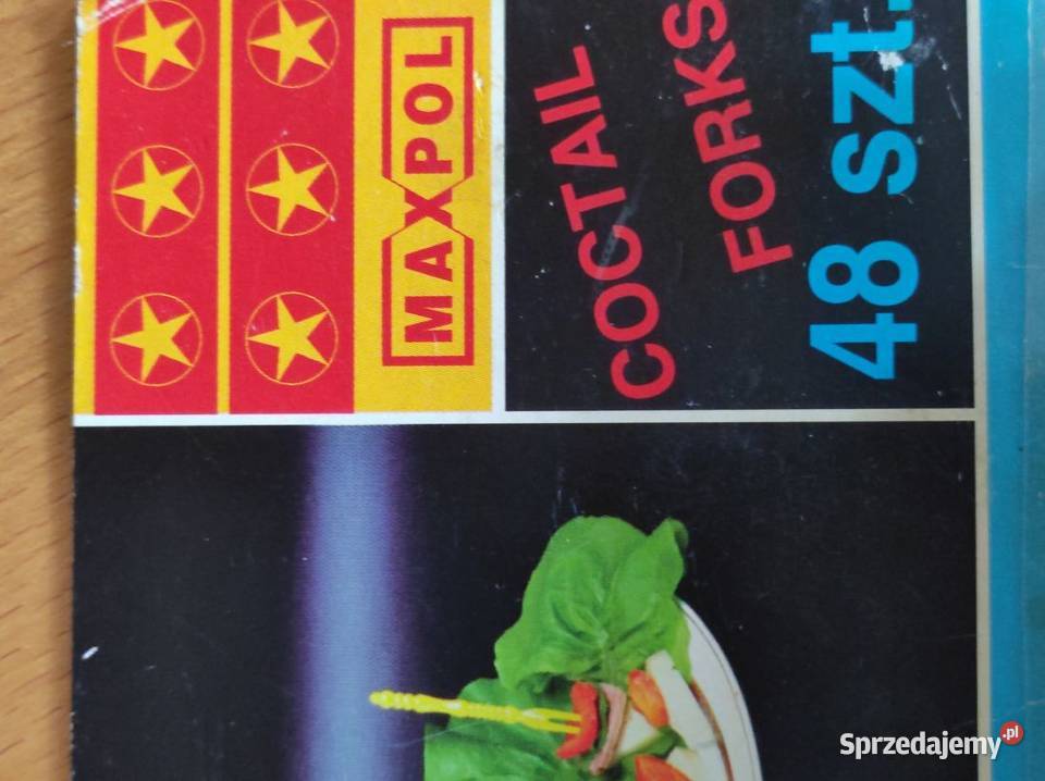 wykałaczki widelczyki patyczki PRL koktajlowe do Kielce