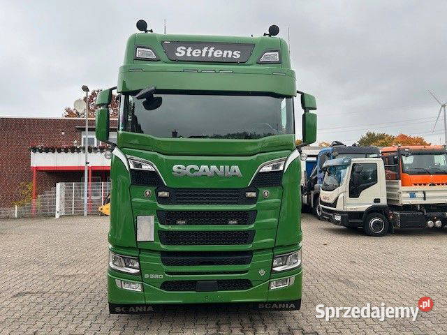 Hakowiec 6x2 Eur 6 Scania S 580 V8 Wymienne nadwozia Warszawa