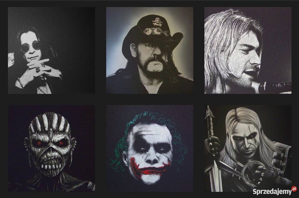 Joker Obraz ręcznie rzeźbiony w blasze świętokrzyskie Sandomierz sprzedam