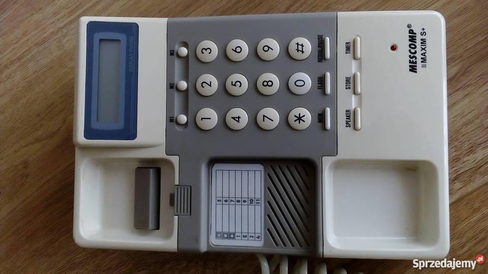 Telefon stacjonarny MESCOMP Maxim S Ostrów Mazowiecka