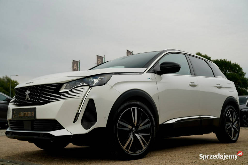 Peugeot 3008 GT ful led skóra masaze ACC kamery regulowane zawieszenie Otmuchów