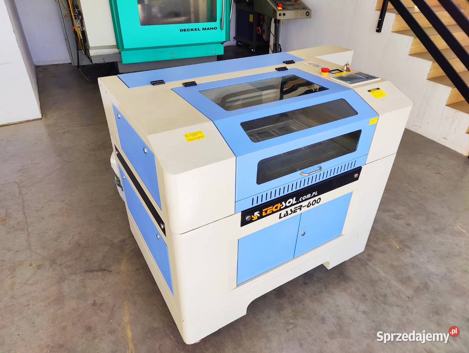 Ploter laserowy TechSol LASER600 stan Ruida Chojnik