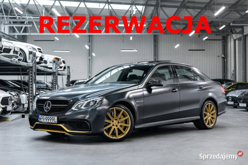 Mercedes E 63 AMG Performance Studio Special możliwa zamiana Mercedes-Benz