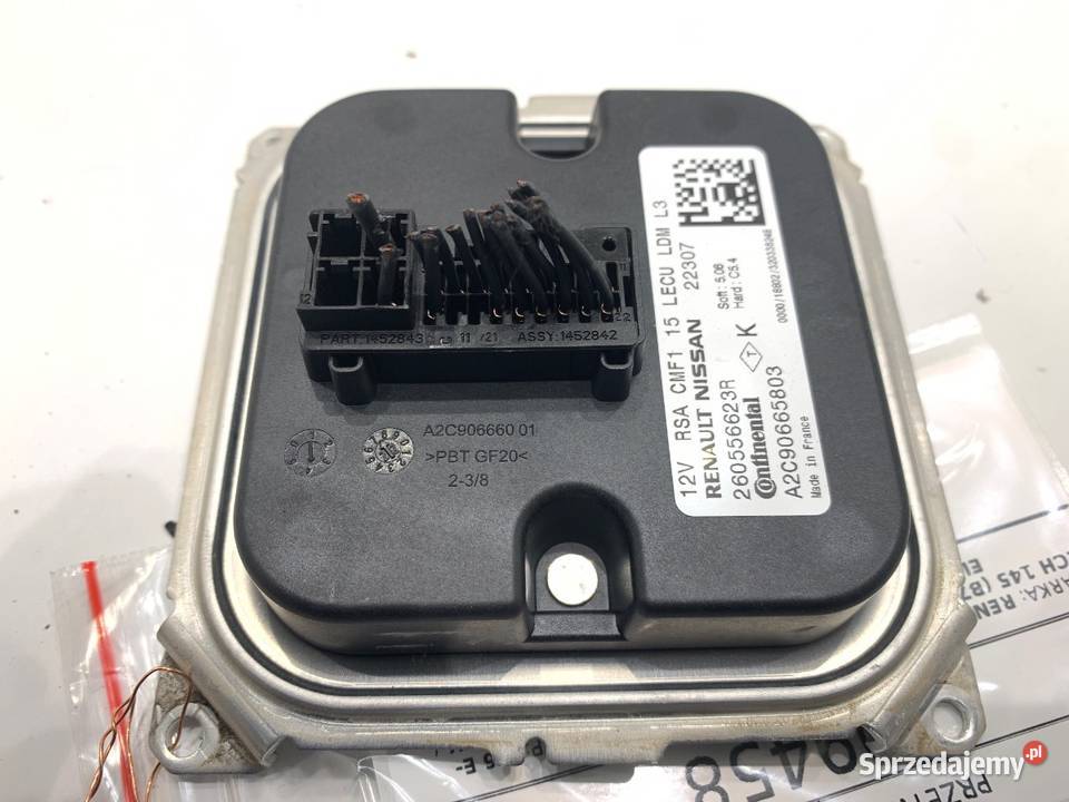 PRZETWORNICA XENON RENAULT CLIO V 260556623R osobowe Przetwornice