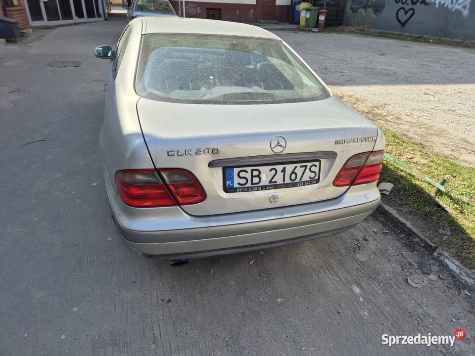 Mercedes clk 200 wersja 192 manual male kolo uszkodzony Kielce