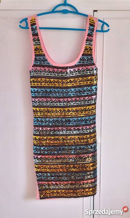 Nowa sukienka Miss Selfridge aztecki wzór aztec Rozmiar 38(M) Szczecin sprzedam