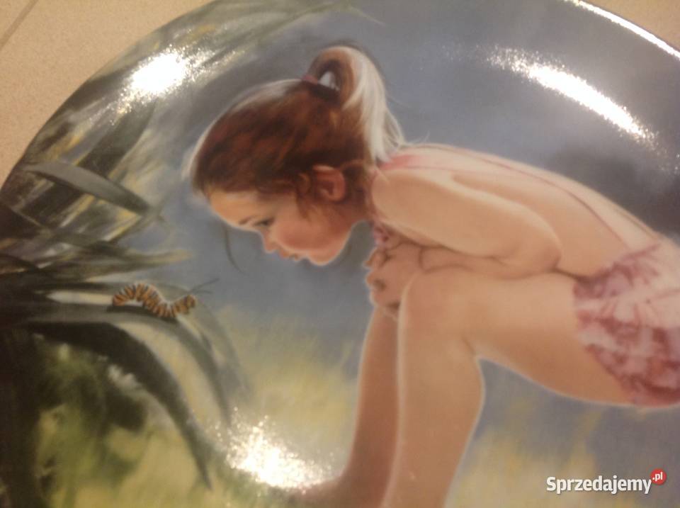 Talerz Dekoracyjny Porcelana lubuskie sprzedam