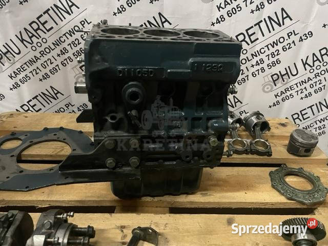 Kubota D1105 Blok Wał Korbowód wielkopolskie Jastrzębniki