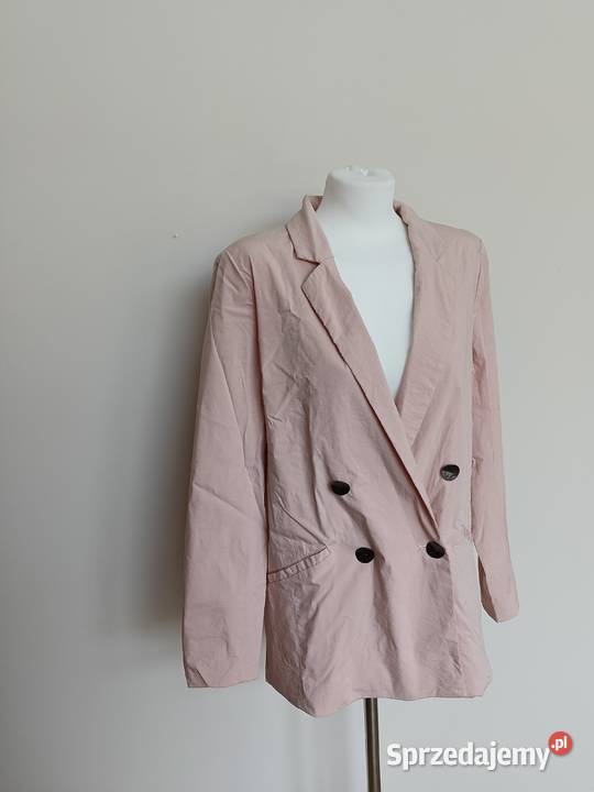 Damski Żakiet Marynarka VILA Różowy Dwurzędowy Gdynia sprzedam