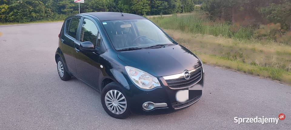 Opel Agila 10 benzyna 2012r klimatyzacja przyciemniane szyby