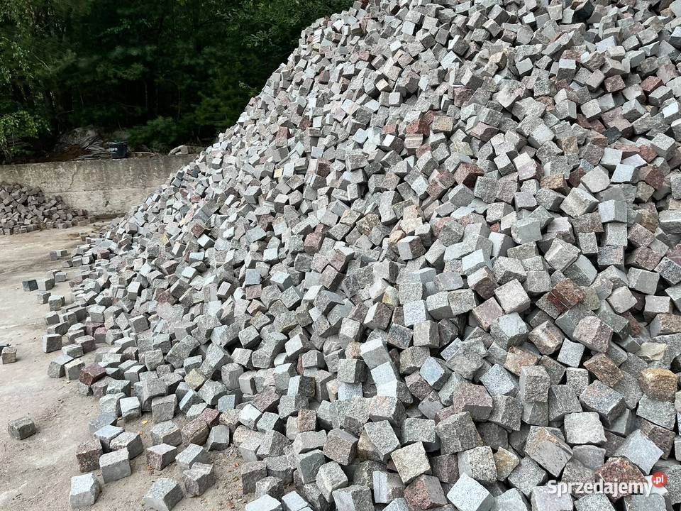 Kostka granitowa 811 mieszanka kolorów Szczecin