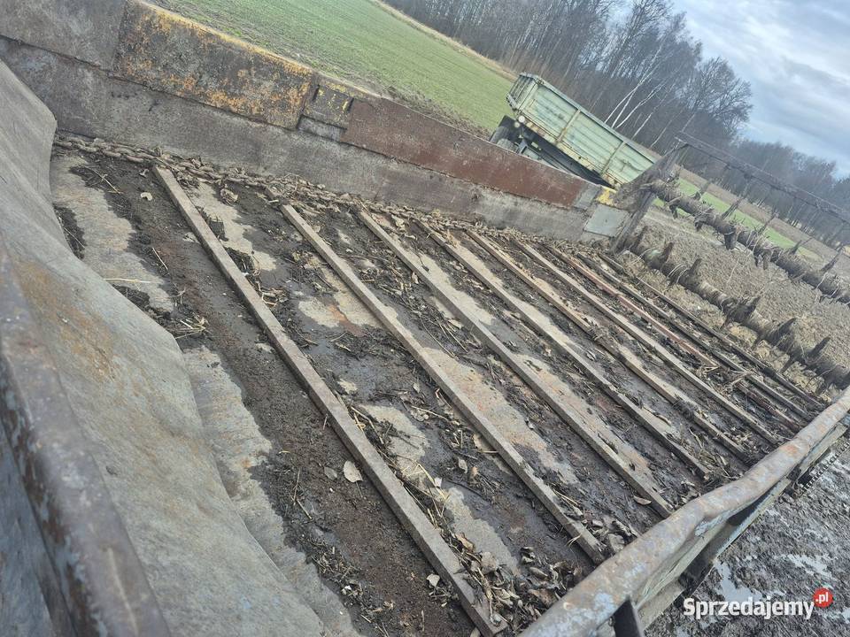 Rozrzutnik obornikaa jednoosiowy 25t Nawożenie małopolskie Piotrowice