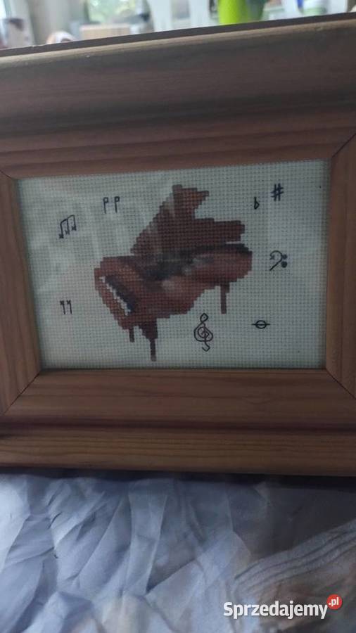 Obraz ręcznie chawtowany Więckowice sprzedam