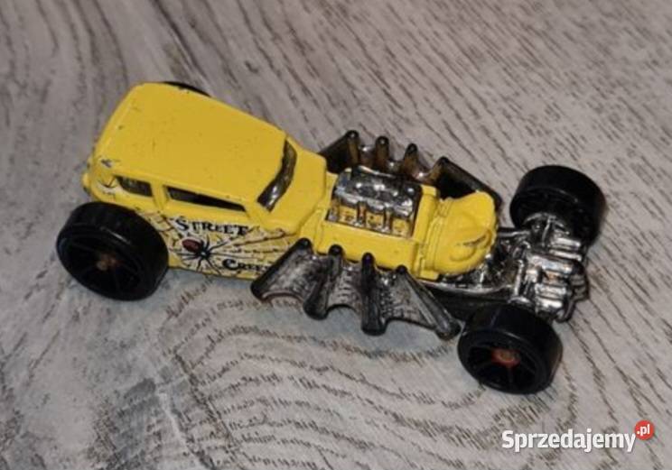 Autko samochód resorak Hot Wheels Street Cerrper Łódź