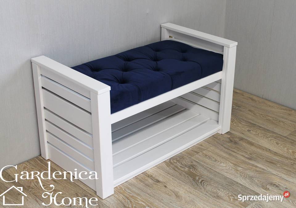 Ławka ławeczka siedzisko pikowane półka na buty 48cm Skierniewice sprzedam