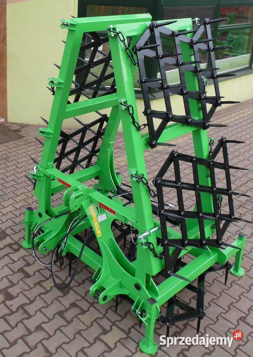 Brona polowa 6m Dziekan Kobra zębata ciągnikowa wielkopolskie Słupca sprzedam