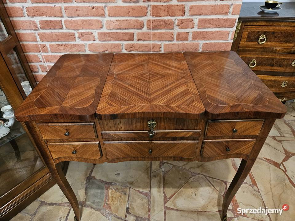 Toaletka konsola biurko w stylu ludwikowskim Lublin