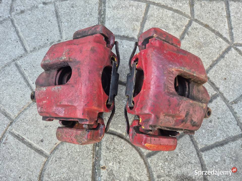 BMW E46 E36 Hamulce tylne zestaw klocki zaciski Zaciski i jarzma Łódź