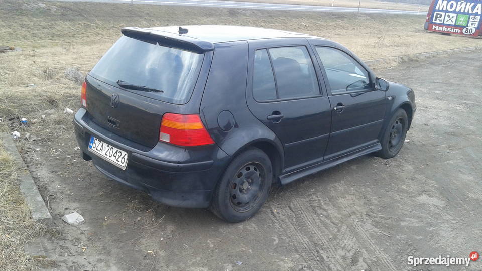 Vw Golf 19tdi 1999 welurowa tapicerka Świebodzin
