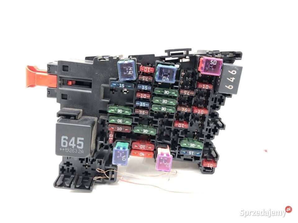 SKRZYNKA BEZPIECZNIKÓW MAN TGE Bus 20 177 MODUŁ