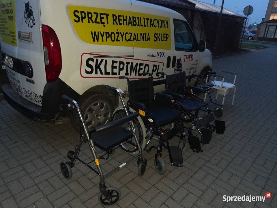 Balkoniki Rehabilitacyjne Kule Inwalidzkie Wózki mazowieckie Warszawa