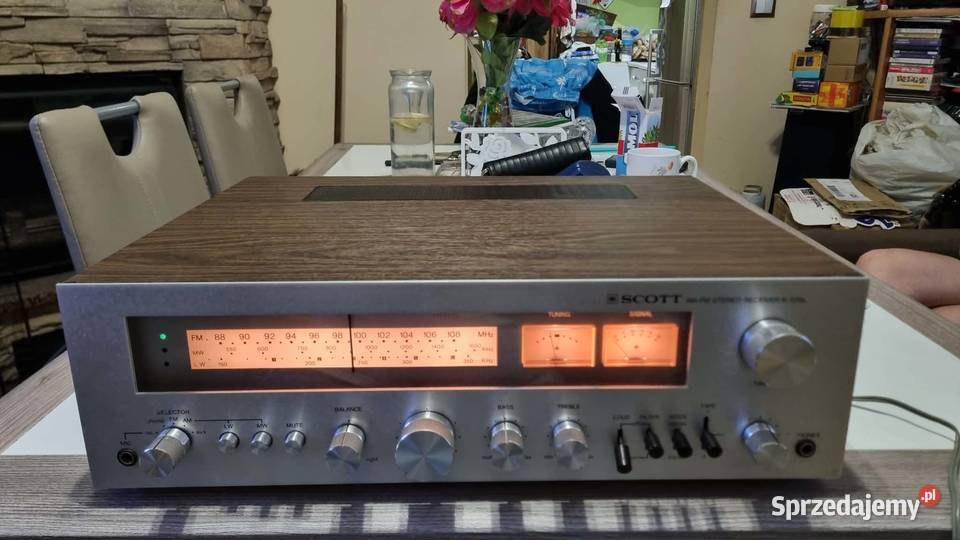 Amplituner Monster Scott R326 L 2x37Watt 8ohm Warta